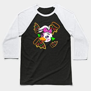 Pizza Time Chica! Baseball T-Shirt